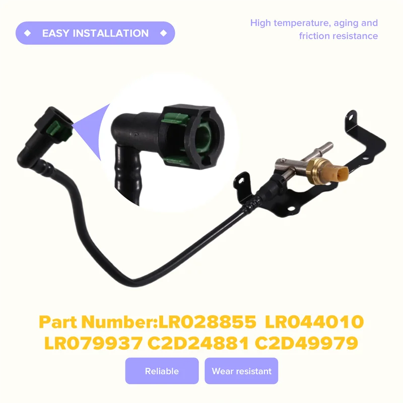 Ac29-LR044010 LR079937 Fuel Supply Tube With Pressure Sensor For LAND ROVER FREELANDER 2 EVOQUE DISCOVERY SPORT 2.0L PETROL
Ac29-LR044010 LR079937 Fuel Supply Tube With Pressure Sensor For LAND ROVER FREELANDER 2 EVOQUE DISCOVERY SPORT 2.0L PETROL