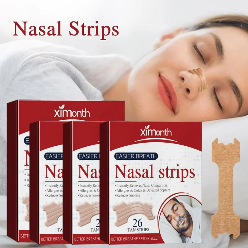 26/130/260pcs Anti Snoring Strips Right Way Stop Snoring Breathe Nasal Strips Good Sleeping Non-Invasive Anti Snoring Strips
26/130/260pcs Anti Snoring Strips Right Way Stop Snoring Breathe Nasal Strips Good Sleeping Non-Invasive Anti Snoring Strips