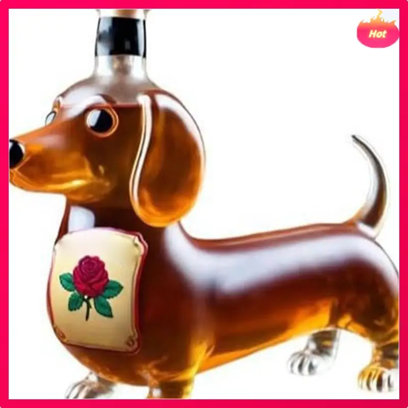 ABYP 3D Sculpted Dachshund Shape Glass Tumbler, Dog Whiskey Bottle, Red Wine Bottle,Reusable Liquor Flask Glassware E
ABYP 3D Sculpted Dachshund Shape Glass Tumbler, Dog Whiskey Bottle, Red Wine Bottle,Reusable Liquor Flask Glassware E