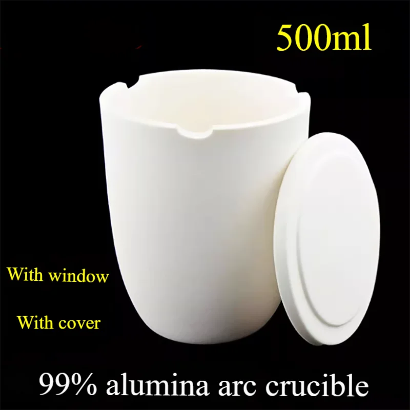 500ml curved corundum crucible with window and cover 99% alumina high temperature resistance research special
500ml curved corundum crucible with window and cover 99% alumina high temperature resistance research special