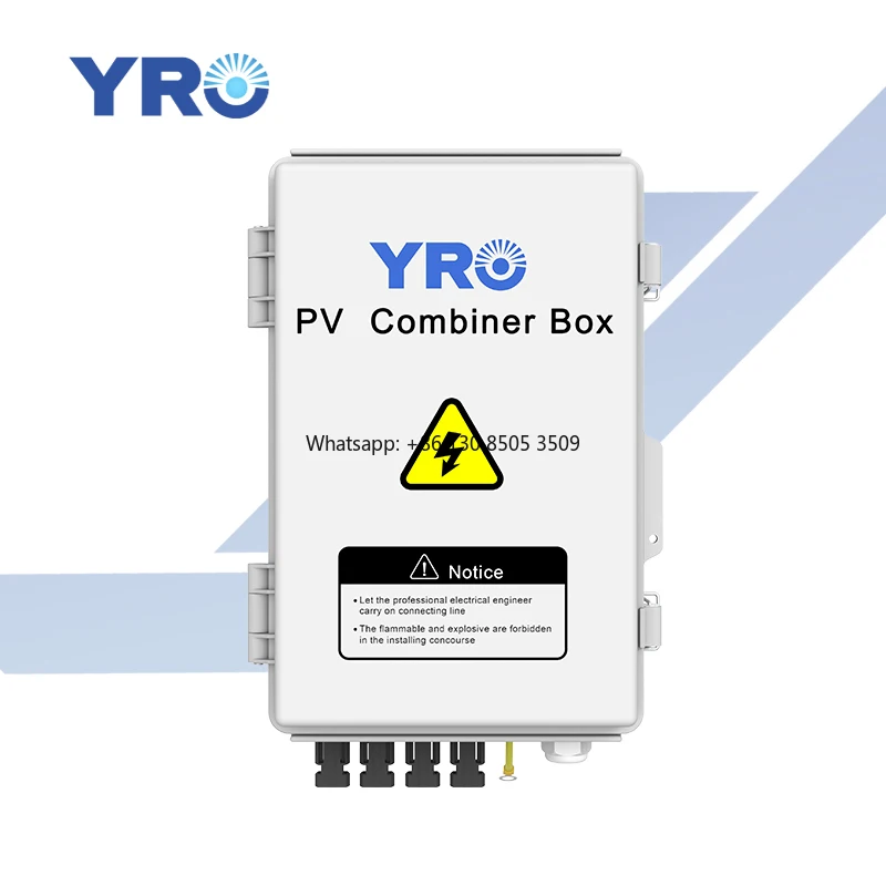 PV Waterproof Box 550V 4/1 Solar Combiner Box CE Certificated Pv Box Chinese Manufacturer
PV Waterproof Box 550V 4/1 Solar Combiner Box CE Certificated Pv Box Chinese Manufacturer