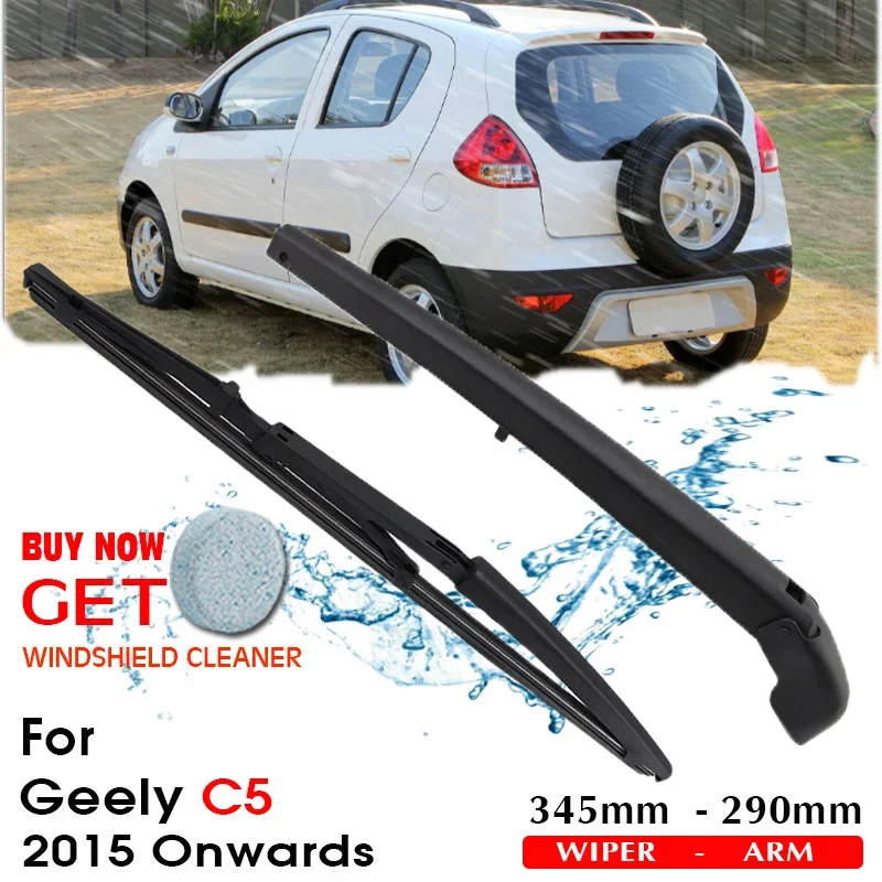 Car Wiper Blade Rear Back Window Windscreen Windshield Wiper Auto Accessories For Geely C5 Hatchback 345mm 2015 Onwards
Car Wiper Blade Rear Back Window Windscreen Windshield Wiper Auto Accessories For Geely C5 Hatchback 345mm 2015 Onwards