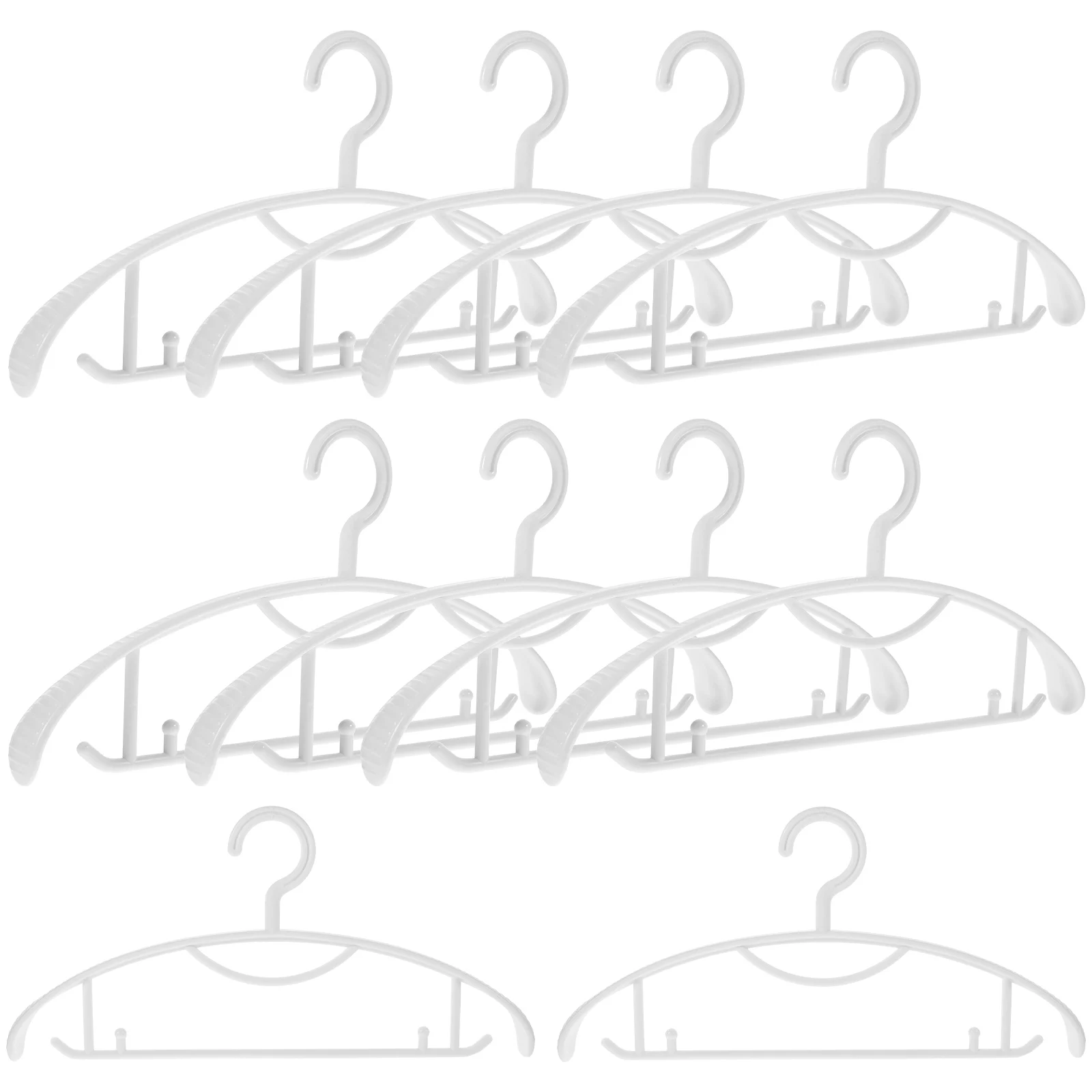 10pcs 5 White Widened Non-slip Plastic Hangers Traceless Heavy Duty Hotel Home Accessories Clothes Storage Rack Coat
10pcs 5 White Widened Non-slip Plastic Hangers Traceless Heavy Duty Hotel Home Accessories Clothes Storage Rack Coat