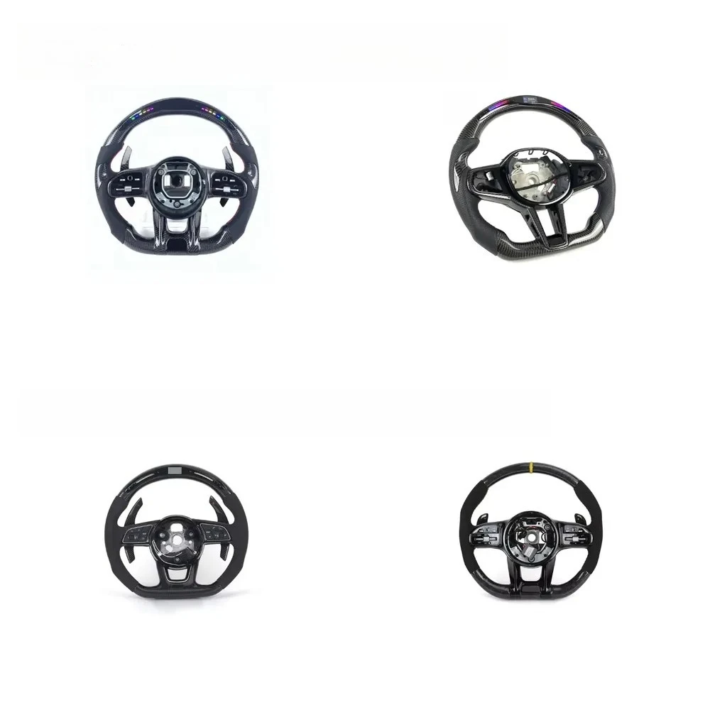 Custom Half Leather Carbon Fiber Steering Wheel for W204 W205 C300 GLC X253 C253 W211 W212 W213 W221 W222 E63
Custom Half Leather Carbon Fiber Steering Wheel for W204 W205 C300 GLC X253 C253 W211 W212 W213 W221 W222 E63