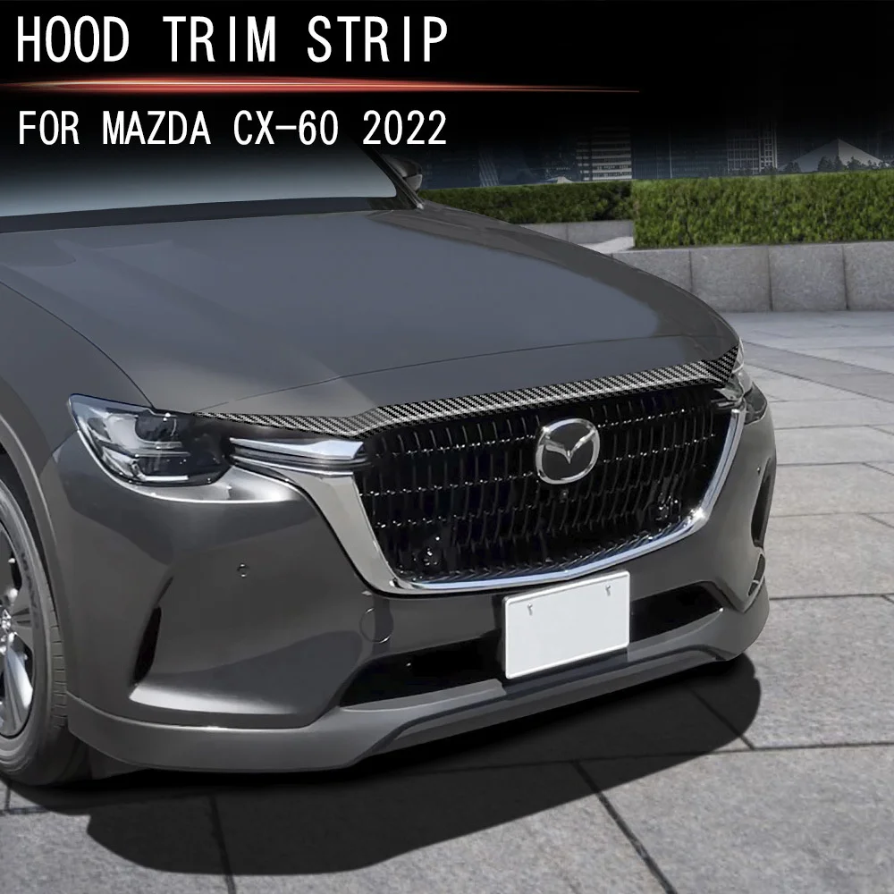 For the 2022 Mazda CX-60 hood decoration strip, MAZDA front face hood is equipped with a special accessory for bright strips
For the 2022 Mazda CX-60 hood decoration strip, MAZDA front face hood is equipped with a special accessory for bright strips