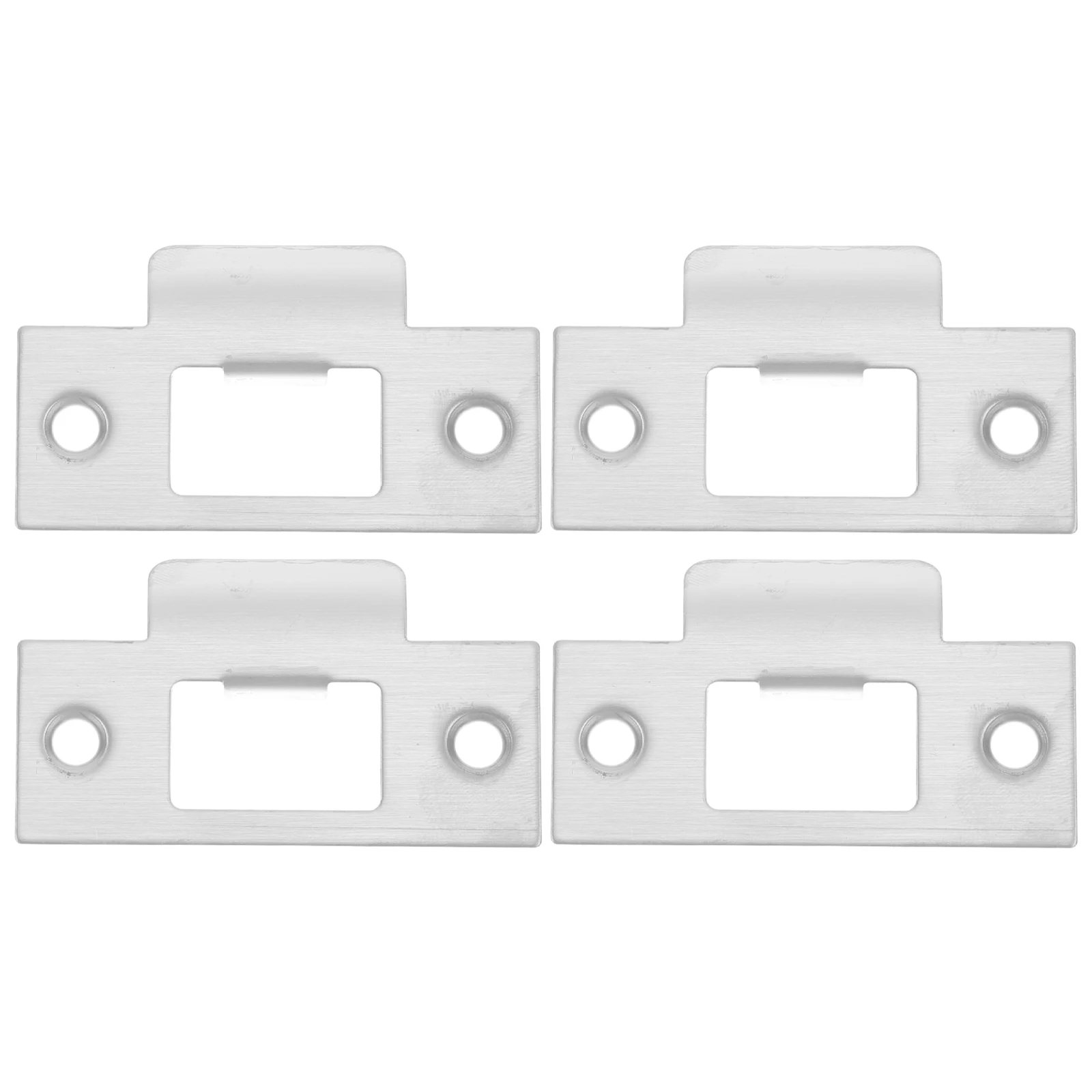 4 Pcs Stainless Steel Locking Tongue Baffle Deadbolt Cover Door Knob Plate Installation Kit Front Latch Guard Restorer Strike
4 Pcs Stainless Steel Locking Tongue Baffle Deadbolt Cover Door Knob Plate Installation Kit Front Latch Guard Restorer Strike