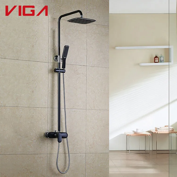 Trending Hot Products Automotive Paint Technology Black Rain Shower Head Water Saving Shower Set
Trending Hot Products Automotive Paint Technology Black Rain Shower Head Water Saving Shower Set