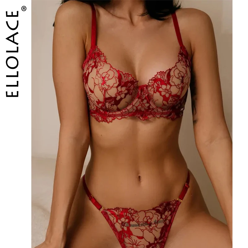 Нижнее белье Ellolace Valentine, сексуальный прозрачный бюстгальтер Willowy Hilitos, комплект из 2 предметов, очаровательное женское нижнее белье с нежной сетчатой вышивкой
Нижнее белье Ellolace Valentine, сексуальный прозрачный бюстгальтер Willowy Hilitos, комплект из 2 предметов, очаровательное женское нижнее белье с нежной сетчатой вышивкой