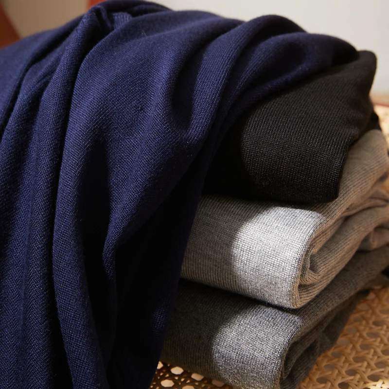 Soft And Smooth round Ne Long Sve Knitted Sweater Men's Basic Layering irt Faionable Urban Sle Pure Color Knitwear
Soft And Smooth round Ne Long Sve Knitted Sweater Men's Basic Layering irt Faionable Urban Sle Pure Color Knitwear