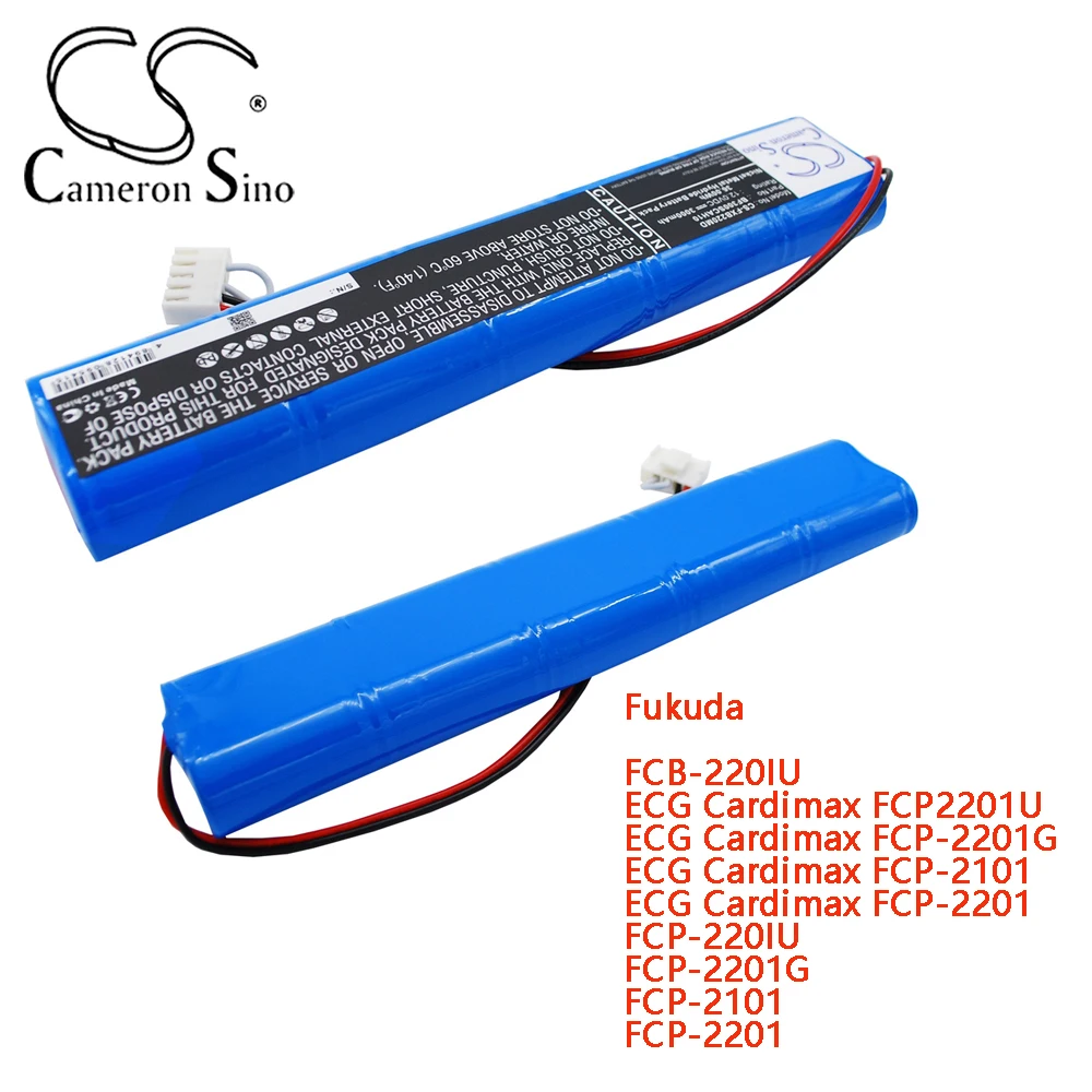 Cameron Sino For Medical Battery For Fukuda ECG Cardimax FCP-2201 FCP-220IU FCP-2201G FCP-2101 FCP-2201
Cameron Sino For Medical Battery For Fukuda ECG Cardimax FCP-2201 FCP-220IU FCP-2201G FCP-2101 FCP-2201