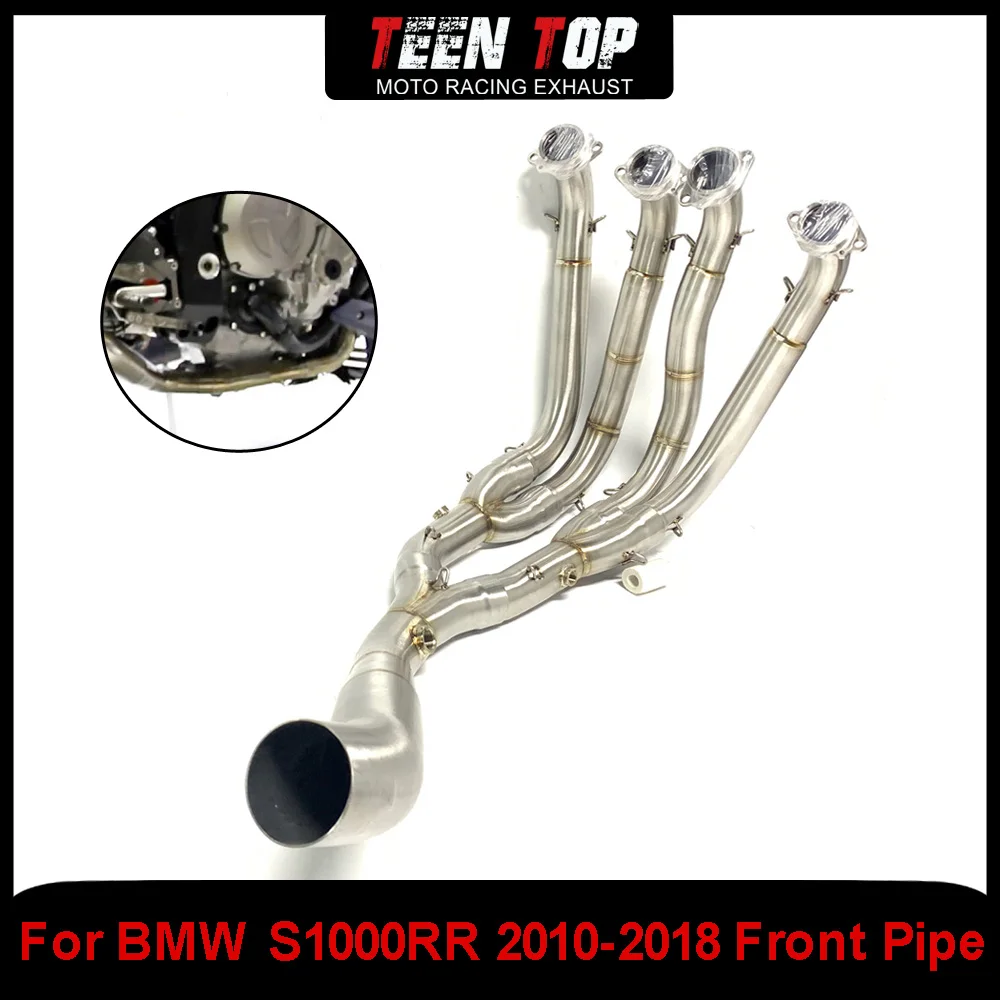 Motorcycle Exhaust Escape For BMW S1000RR Exhaust Elbow Front link Pipe S1000RR 2010-2018 steel Connection Pipe Muffler
Motorcycle Exhaust Escape For BMW S1000RR Exhaust Elbow Front link Pipe S1000RR 2010-2018 steel Connection Pipe Muffler