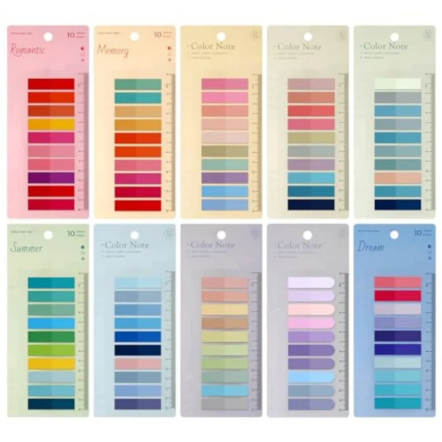 Book Tabs for Annotating 2000Pcs Sticky Tabs with Ruler Transparent Sticky Notes for Binders Page Markers for Notebooks Multi-C
Book Tabs for Annotating 2000Pcs Sticky Tabs with Ruler Transparent Sticky Notes for Binders Page Markers for Notebooks Multi-C