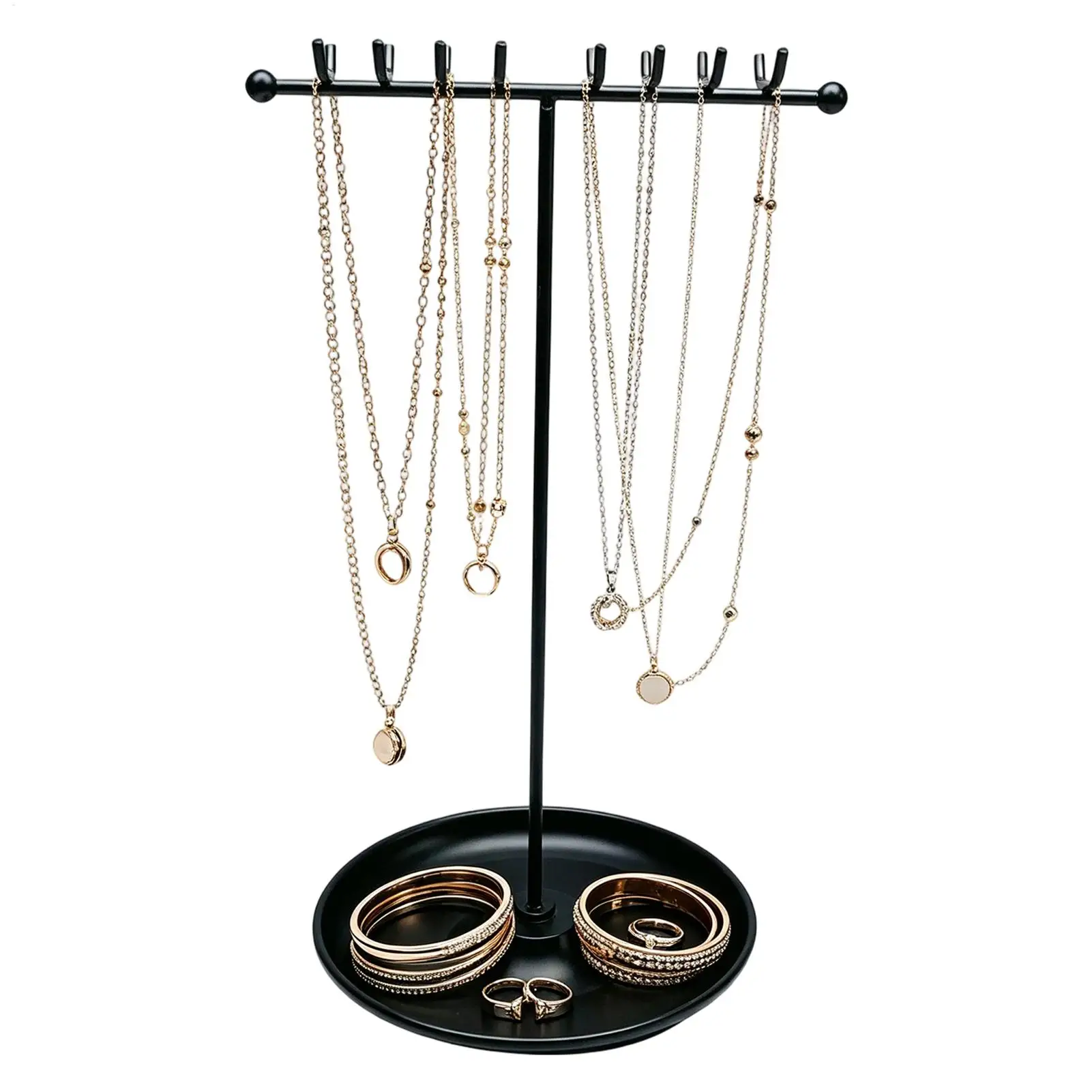 Jewelry Rack Metal Modern With Hooks Jewelry Display Necklace Stand For Bracelet Earring Ring Trinket Watch Home Decor Bedroom
Jewelry Rack Metal Modern With Hooks Jewelry Display Necklace Stand For Bracelet Earring Ring Trinket Watch Home Decor Bedroom