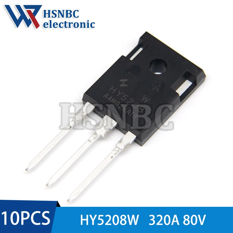 10Pcs/Lot HY5208W HY5208 TO-247 320A 80V N-channel Power MOSFET Transistor 100% New Original
10Pcs/Lot HY5208W HY5208 TO-247 320A 80V N-channel Power MOSFET Transistor 100% New Original