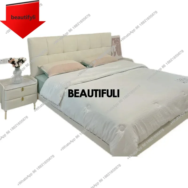 A57 Европейская дизайнерская двуспальная кровать для спальни принцессы, современная роскошная двуспальная кровать, полноразмерные изголовья Letto Matrimoniale, мебель для дома
A57 Европейская дизайнерская двуспальная кровать для спальни принцессы, современная роскошная двуспальная кровать, полноразмерные изголовья Letto Matrimoniale, мебель для дома