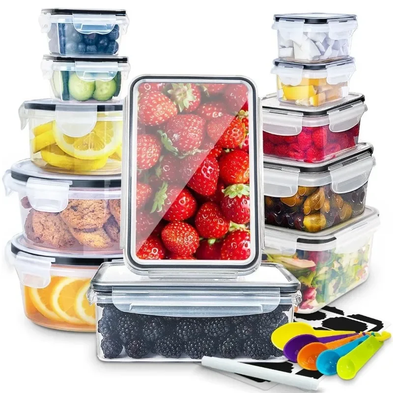 Food Storage Containers with Lids Airtight- Stackable Kitchen Bowls Set Meal Prep Containers-BPA Free Leak Proof Plastic
Food Storage Containers with Lids Airtight- Stackable Kitchen Bowls Set Meal Prep Containers-BPA Free Leak Proof Plastic
