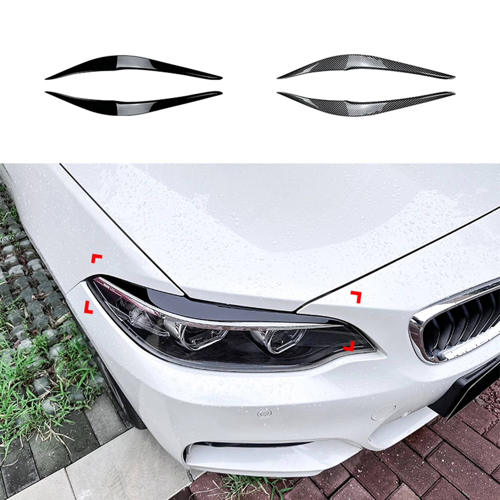 Headlamp Headlight Eyebrow Trim For BMW 2 Series F22 F23 M Sport 2014-2021 Front Head Light Lamp Cover Sticker Eyelid Brow Lid
Headlamp Headlight Eyebrow Trim For BMW 2 Series F22 F23 M Sport 2014-2021 Front Head Light Lamp Cover Sticker Eyelid Brow Lid
