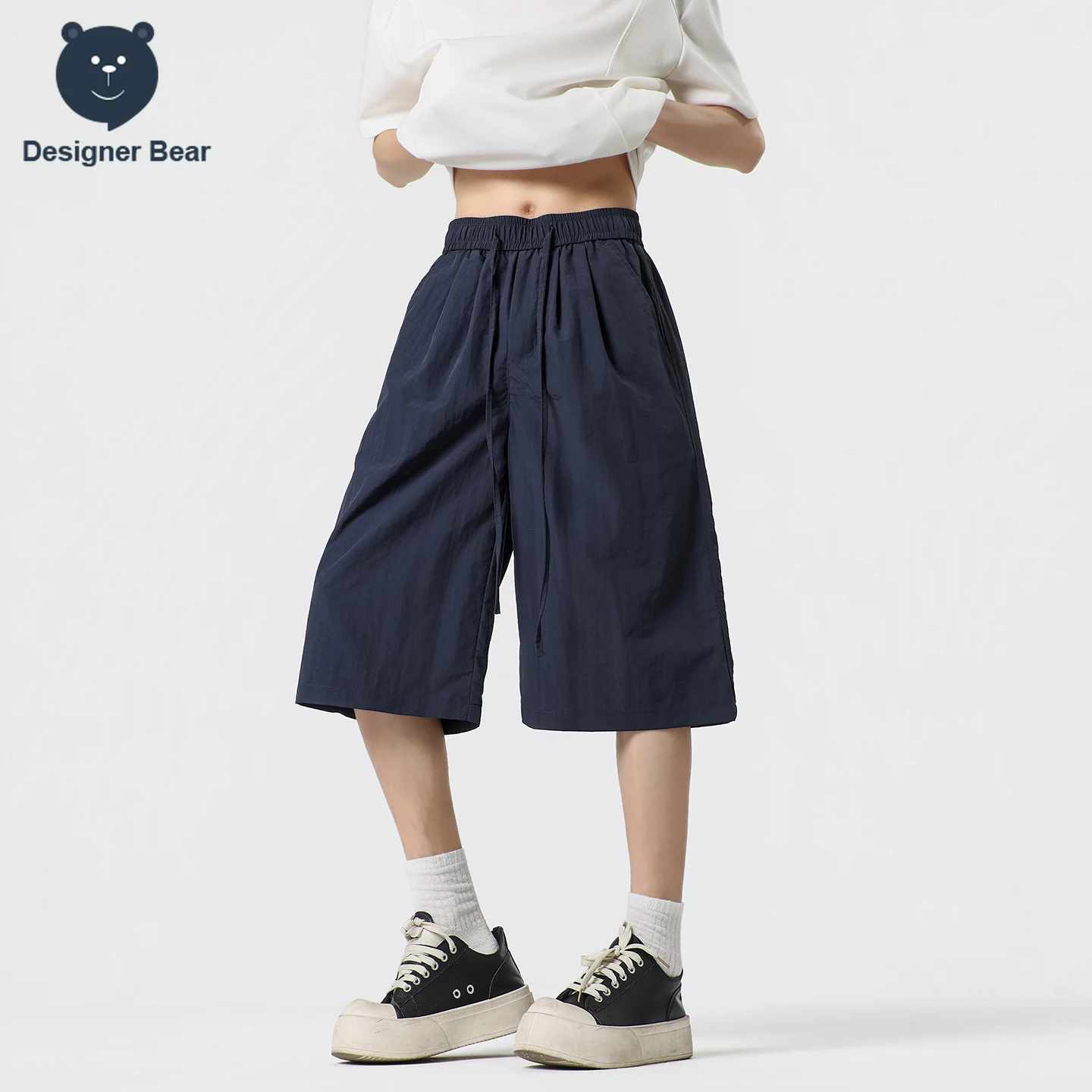 Good Quality Summer Men's Calf-Length Pants Casual Sports Baggy Straight Elastic Waist Quick Dry Cool Polyamide Fibre Shorts Man
Good Quality Summer Men's Calf-Length Pants Casual Sports Baggy Straight Elastic Waist Quick Dry Cool Polyamide Fibre Shorts Man
