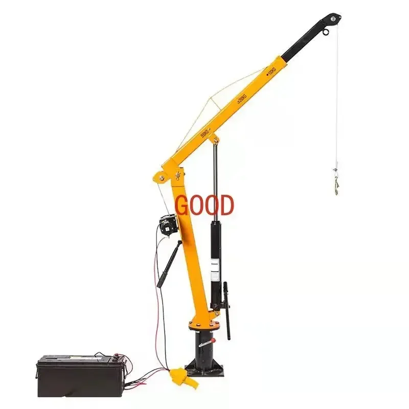 Vehicle-mounted crane 12v24v truck-mounted crane 500 kg 1 ton car crane cantilever
Vehicle-mounted crane 12v24v truck-mounted crane 500 kg 1 ton car crane cantilever