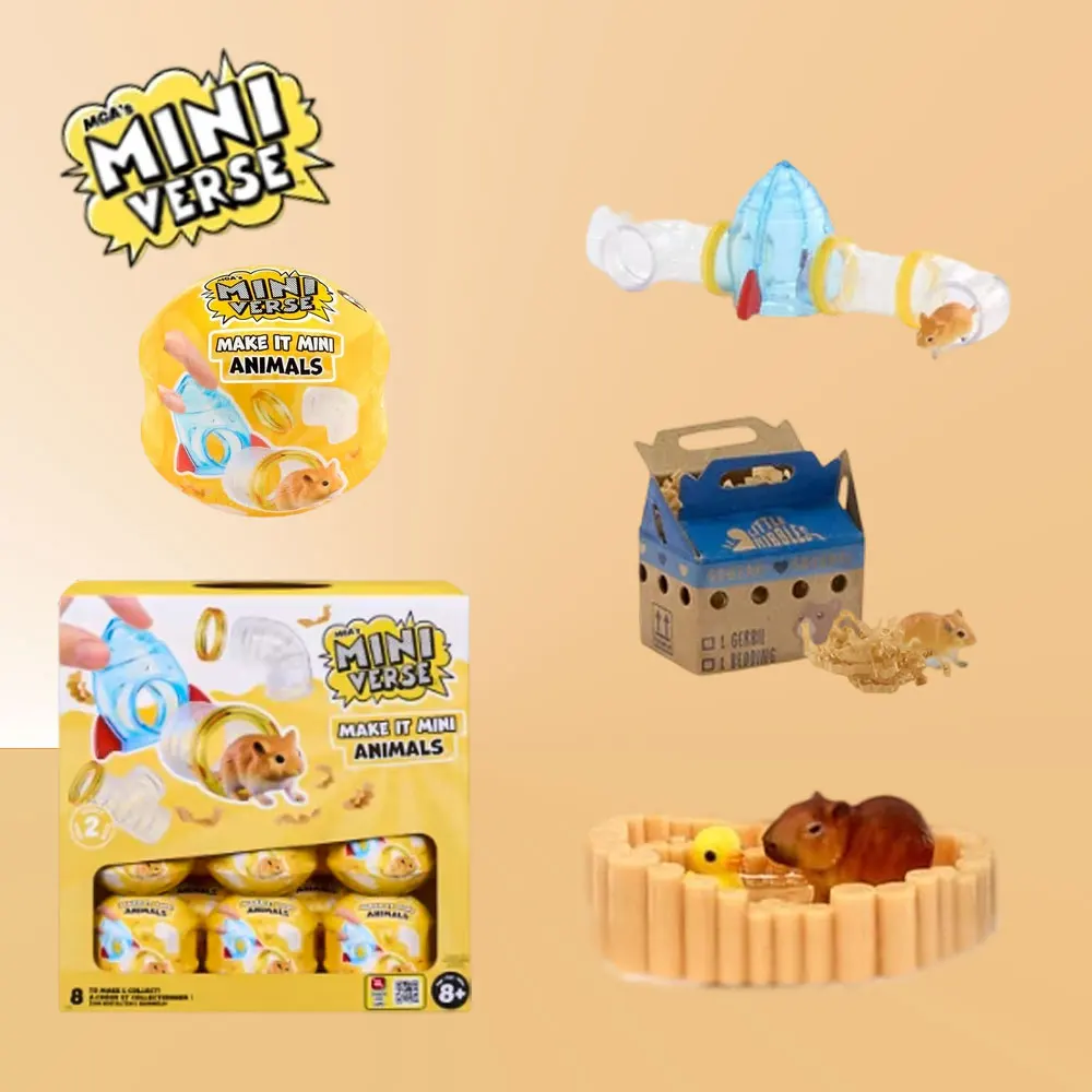 MGA Mini Animal Series 2 Mini Brand zuru ballers mini animals Collectibles mystery box Create Miniverse gift Pet ball art toys
MGA Mini Animal Series 2 Mini Brand zuru ballers mini animals Collectibles mystery box Create Miniverse gift Pet ball art toys