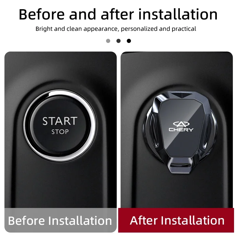 Metal Engine Start Stop Button Cover Ring Trim For Chery Tiggo 8 Pro 7 Pro 5X 4 Pro 3X Arrizo 5 6 Accessories
Metal Engine Start Stop Button Cover Ring Trim For Chery Tiggo 8 Pro 7 Pro 5X 4 Pro 3X Arrizo 5 6 Accessories