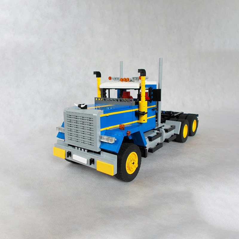 1878PCS Moc Mack Superliner 6x6 RC Duty Truck Tractor Trailer Model Building Blocks DIY Creative Ideas Children Toy Present
1878PCS Moc Mack Superliner 6x6 RC Duty Truck Tractor Trailer Model Building Blocks DIY Creative Ideas Children Toy Present