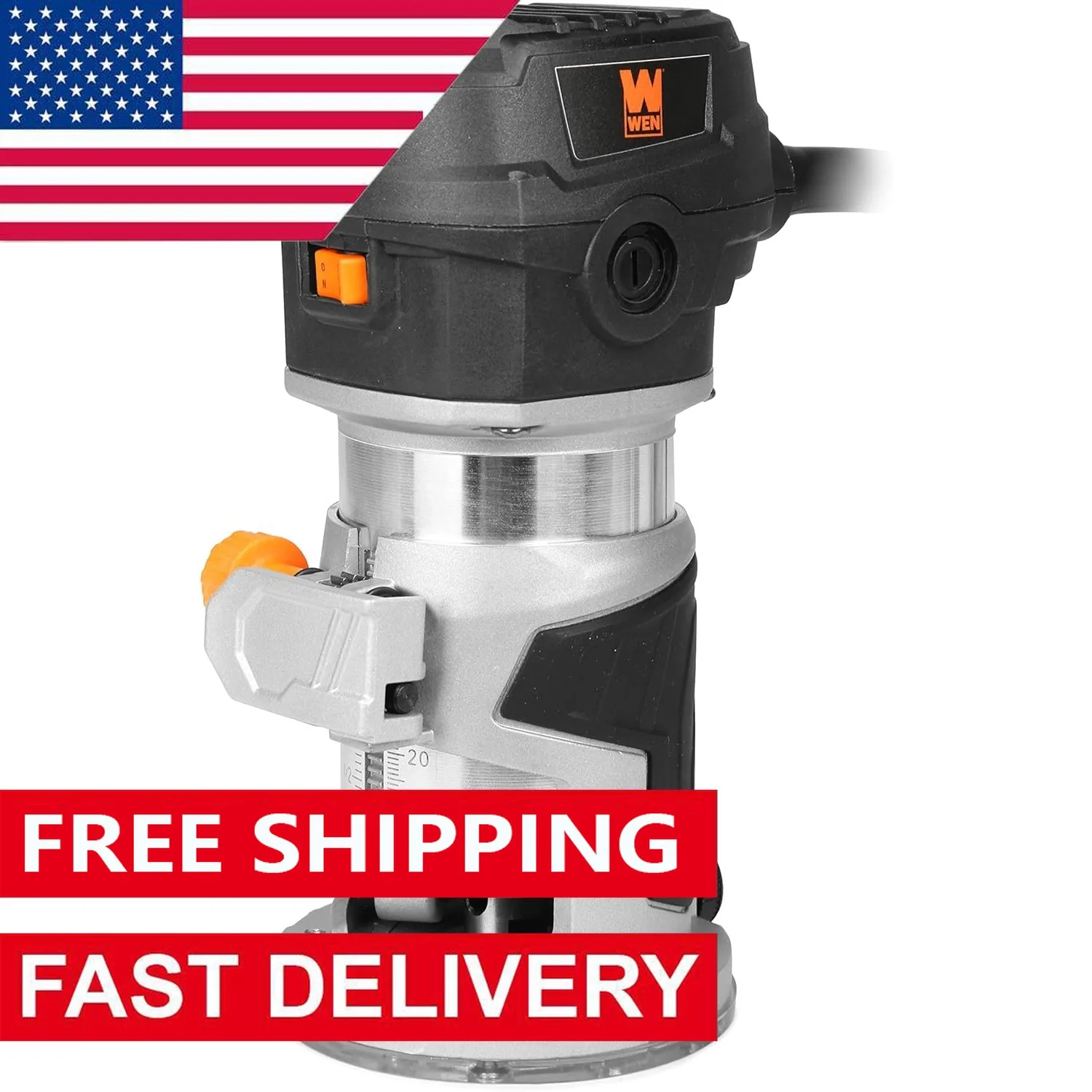 RT1460 6-амперный ручной фрезерный станок для обрезки ламината с регулируемой скоростью 1/4 дюйма для деревообработки, от 12 000 до 30 000 об/мин
RT1460 6-амперный ручной фрезерный станок для обрезки ламината с регулируемой скоростью 1/4 дюйма для деревообработки, от 12 000 до 30 000 об/мин