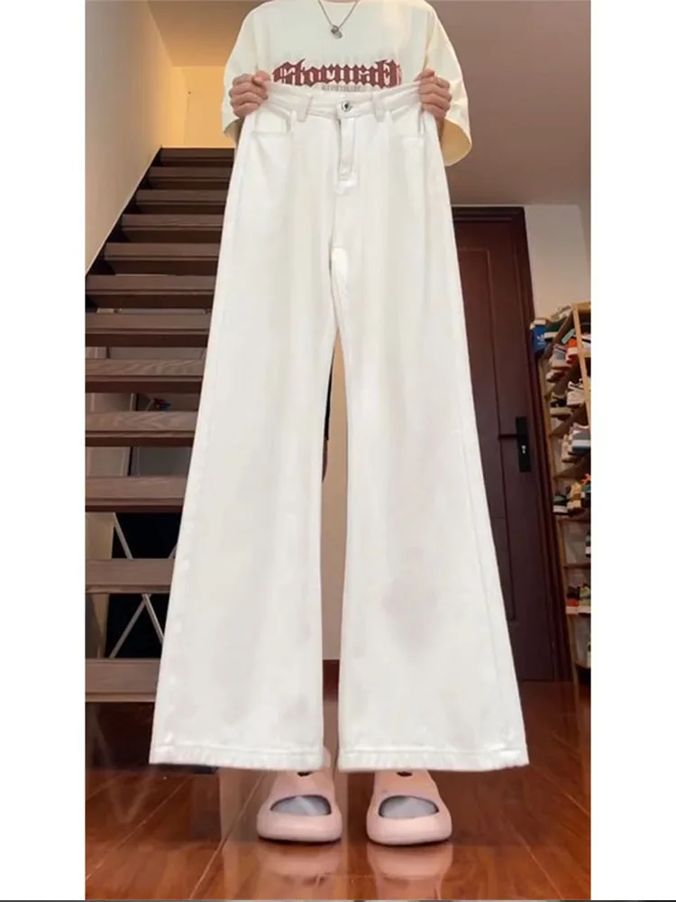 High Waist Straight Leg White Jeans Men's Cleanfit American Vibe High Street Knife Denim Jeans Youth Trend Cotton Polyes...
High Waist Straight Leg White Jeans Men's Cleanfit American Vibe High Street Knife Denim Jeans Youth Trend Cotton Polyes...