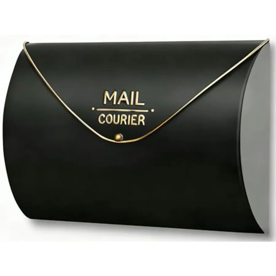 Wall Mount Mailbox for Outside, Waterproof Metal Mailboxes with Rust-Proof Galvanized Steel, Large Capacity Envelope Mailbox fo
Wall Mount Mailbox for Outside, Waterproof Metal Mailboxes with Rust-Proof Galvanized Steel, Large Capacity Envelope Mailbox fo