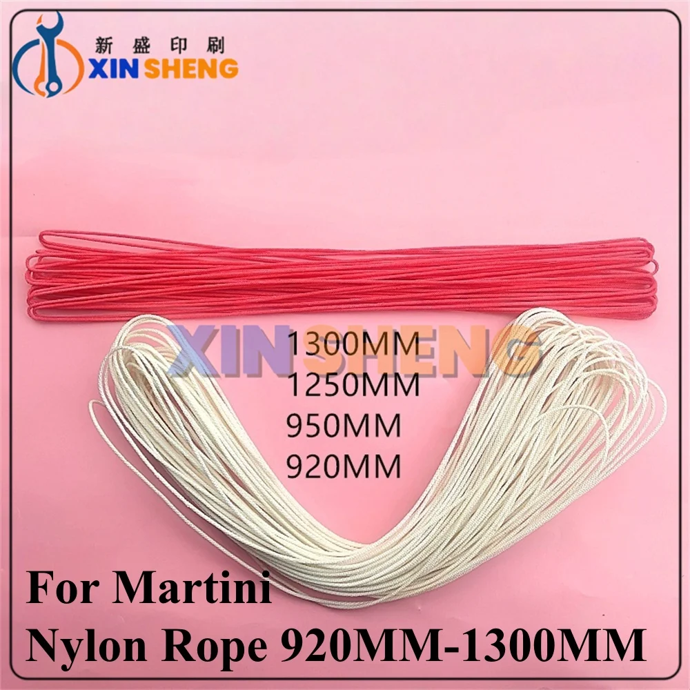 High Quality Import Nylon Rope 920MM 950MM 1250MM 1300MM For Muller Martini 1528.1066.4 1529.1003.4 Nylon Rope
High Quality Import Nylon Rope 920MM 950MM 1250MM 1300MM For Muller Martini 1528.1066.4 1529.1003.4 Nylon Rope