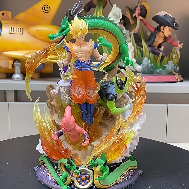 Фигурка Dragon Ball Z, фигурка сына Гоку, аниме фигурка Shenron, аниме фигурка супер сайян, статуя, ПВХ Модель, кукла, подарки, игрушки
Фигурка Dragon Ball Z, фигурка сына Гоку, аниме фигурка Shenron, аниме фигурка супер сайян, статуя, ПВХ Модель, кукла, подарки, игрушки