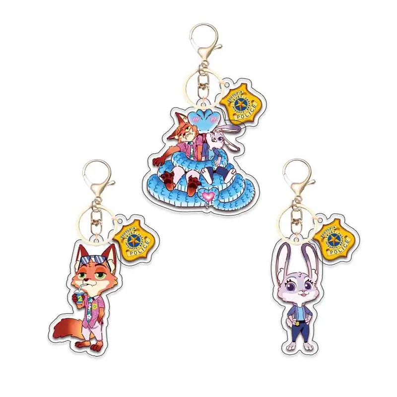 Disney Zootopia 2, Джуди Шериф, Золотая цепочка из фильма, акриловый брелок, аниме, периферия, сделай сам, 2D акриловый брелок
Disney Zootopia 2, Джуди Шериф, Золотая цепочка из фильма, акриловый брелок, аниме, периферия, сделай сам, 2D акриловый брелок