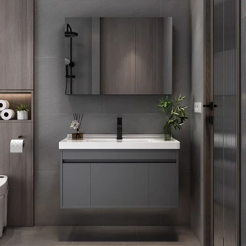Modern Drawers Bathroom Cabinets Sink Space Organizer Saver Smart Mirror Washroom Cabinet Armario De Banheiro Home Furniture
Modern Drawers Bathroom Cabinets Sink Space Organizer Saver Smart Mirror Washroom Cabinet Armario De Banheiro Home Furniture
