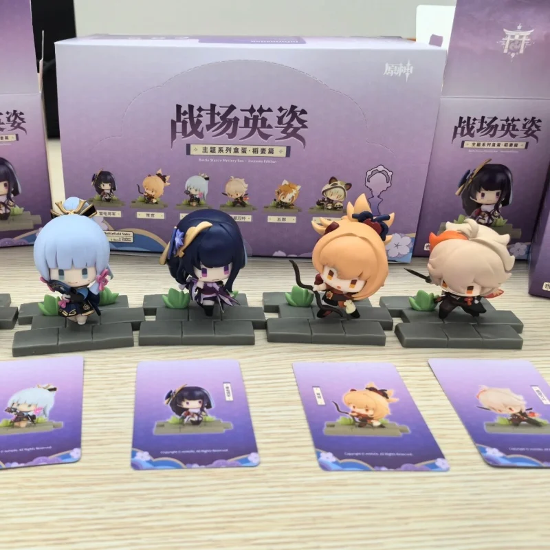Genuine Genshin Battlefield Heroes Theme Series Box Egg Beelzebul Inazuma Kamisato Ayaka Chapter Blind Box Gift Desktop Decor
Genuine Genshin Battlefield Heroes Theme Series Box Egg Beelzebul Inazuma Kamisato Ayaka Chapter Blind Box Gift Desktop Decor