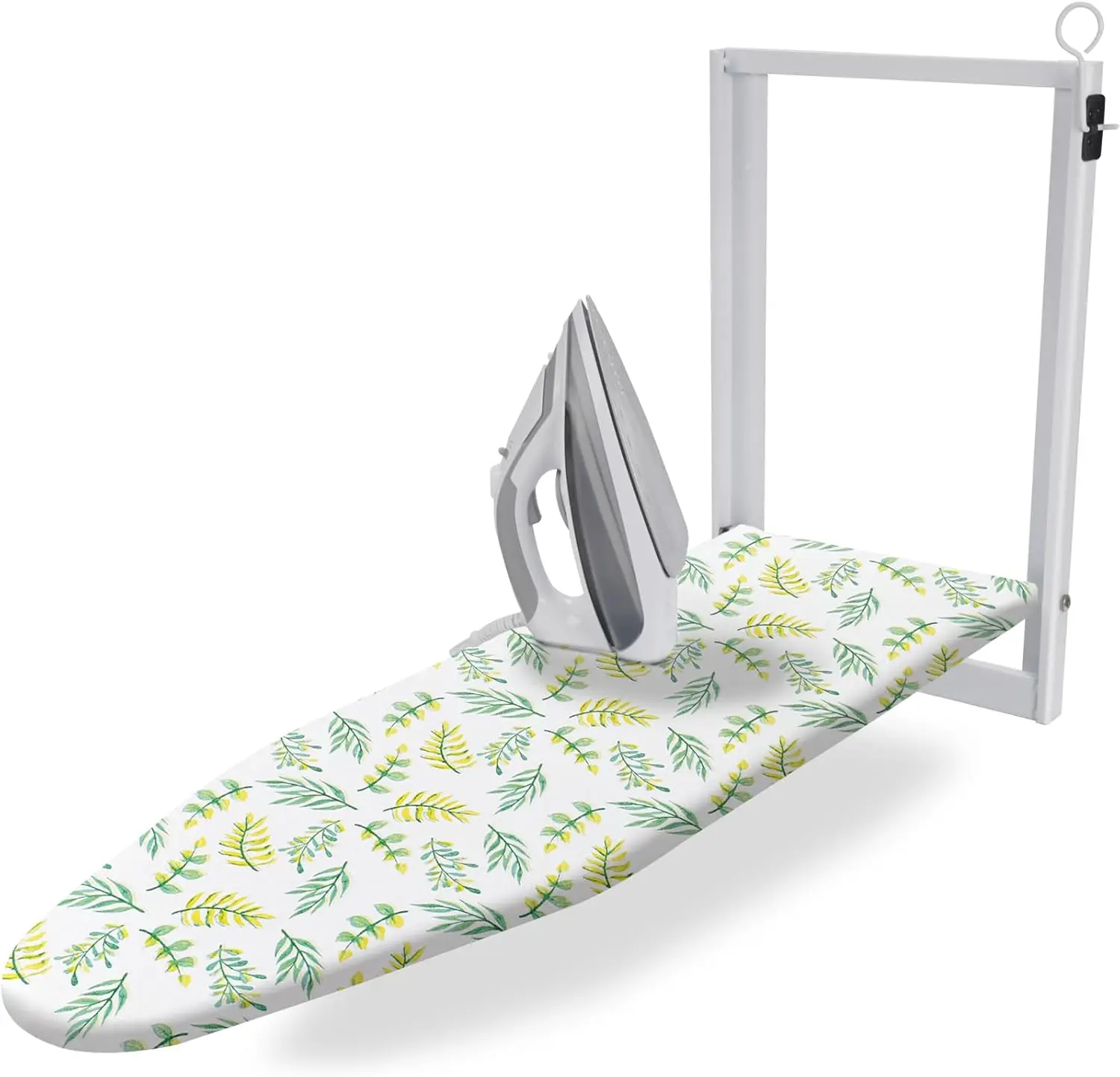 Wall Mounted Ironing Board 36x12 Inch, Foldable Ironing Board with Removable Heat Resistant Cover and Easy-Release Lever for
Wall Mounted Ironing Board 36x12 Inch, Foldable Ironing Board with Removable Heat Resistant Cover and Easy-Release Lever for