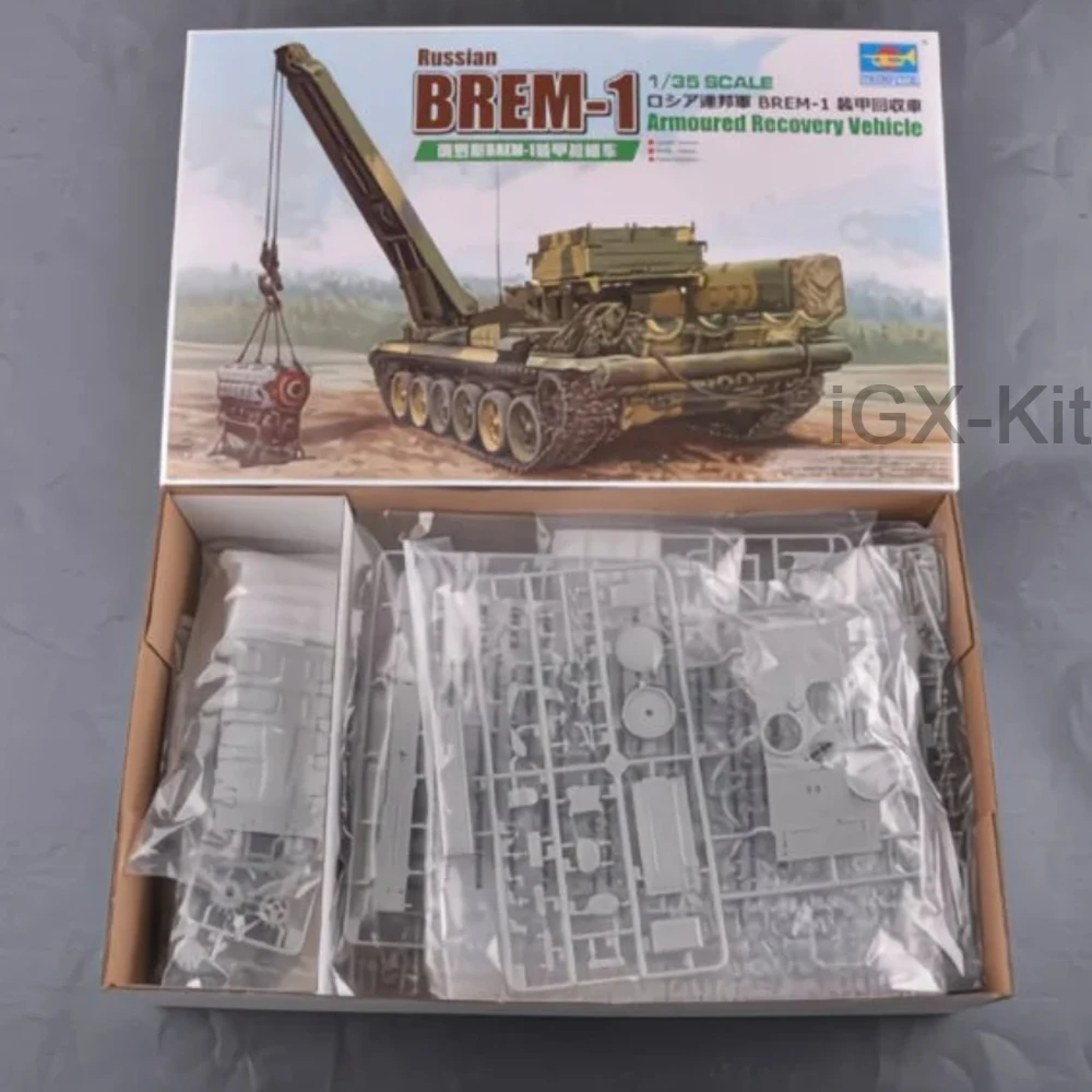 Trumpeter 09553 Масштаб 1:35 Русский BREM1 BREM-1 Бронированный восстановительный автомобиль в сборе Пластиковая модель Строительный комплект
Trumpeter 09553 Масштаб 1:35 Русский BREM1 BREM-1 Бронированный восстановительный автомобиль в сборе Пластиковая модель Строительный комплект