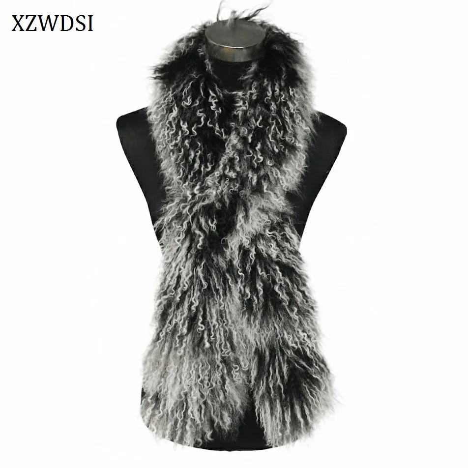 130cm Frost Color Curly Winter Scarf Gorgeous Real Mongolian Lamb Fur Scarves for Women
130cm Frost Color Curly Winter Scarf Gorgeous Real Mongolian Lamb Fur Scarves for Women