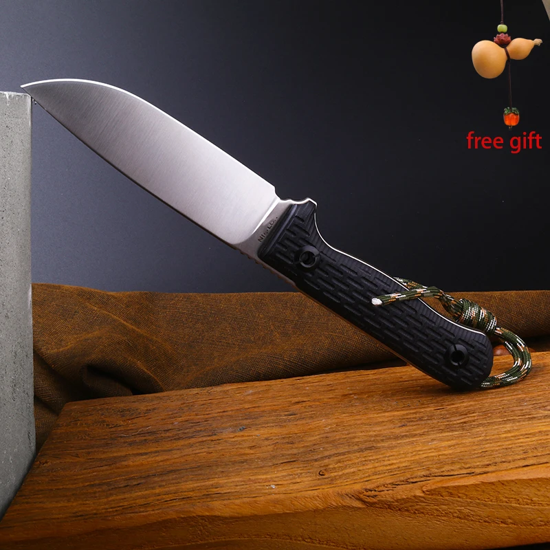 G10 Handle Niolox High Hardness Steel Outdoor Fixed Blade Knife - Survival Camping Hunting Bushcraft Tactical Tool with Sheath
G10 Handle Niolox High Hardness Steel Outdoor Fixed Blade Knife - Survival Camping Hunting Bushcraft Tactical Tool with Sheath