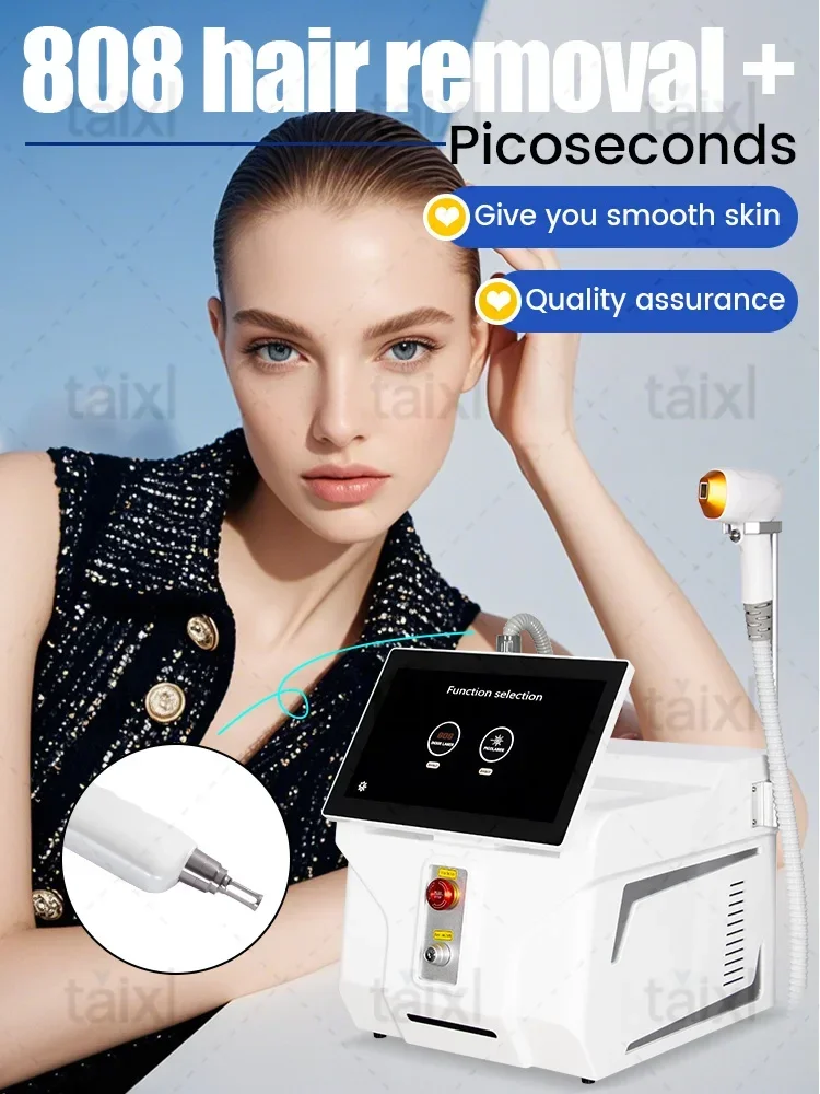 Diode 2 in 1 of 3500W Newest Pico Laser 808 Laser Machine Picosecond +755 808 1064 Hair Removal Machine Diode Laser And Pico
Diode 2 in 1 of 3500W Newest Pico Laser 808 Laser Machine Picosecond +755 808 1064 Hair Removal Machine Diode Laser And Pico