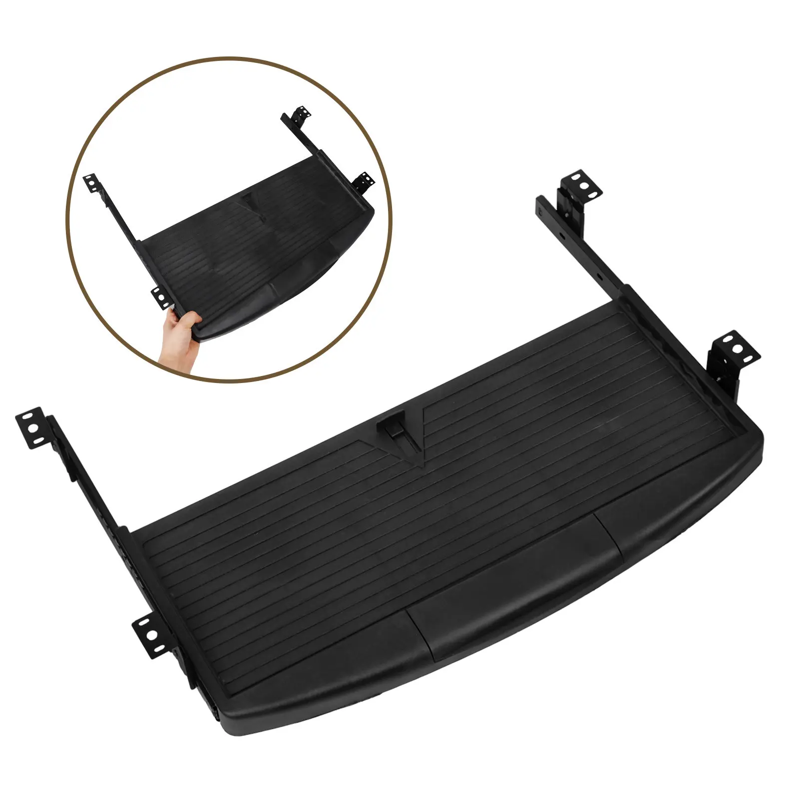 Многофункциональный выдвижной органайзер для клавиатуры под столом: металлический/пластиковый лоток-ящик для хранения и удобной работы с клавиатурой
Многофункциональный выдвижной органайзер для клавиатуры под столом: металлический/пластиковый лоток-ящик для хранения и удобной работы с клавиатурой