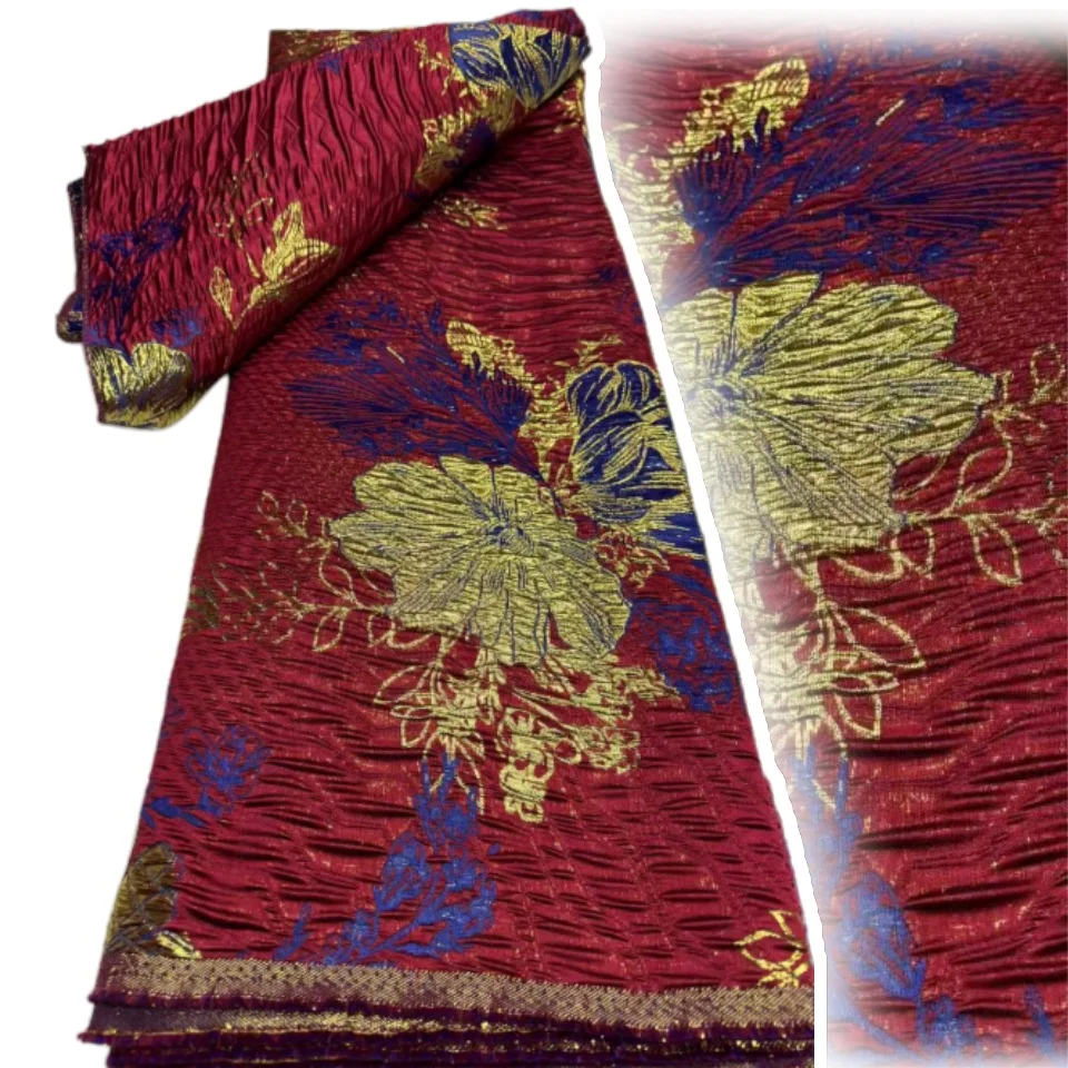 Latest African Jacquard Lace Fabric High Quality Luxury French Nigerian Ladies Fashion Party Dress Sewing Fabric Material 2310
Latest African Jacquard Lace Fabric High Quality Luxury French Nigerian Ladies Fashion Party Dress Sewing Fabric Material 2310