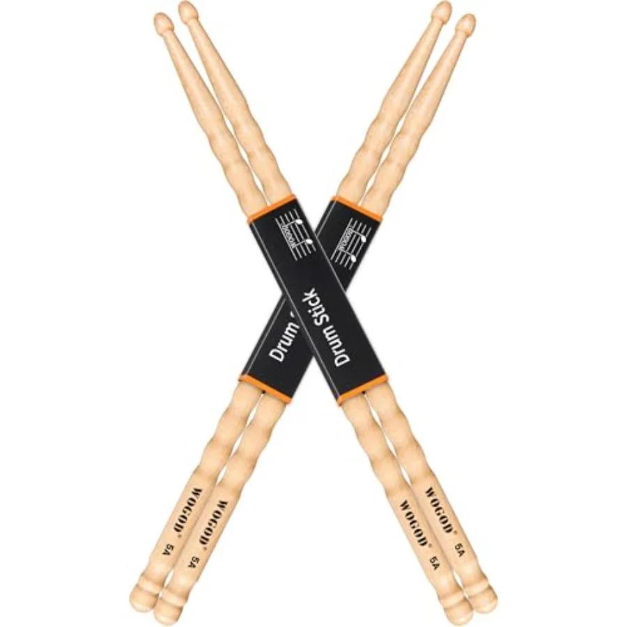 Drum Sticks 5A Drumsticks Burlywood-2Pack for Live Performance and Practice Durable Wood Tips with Balanced Weight and Comforta
Drum Sticks 5A Drumsticks Burlywood-2Pack for Live Performance and Practice Durable Wood Tips with Balanced Weight and Comforta