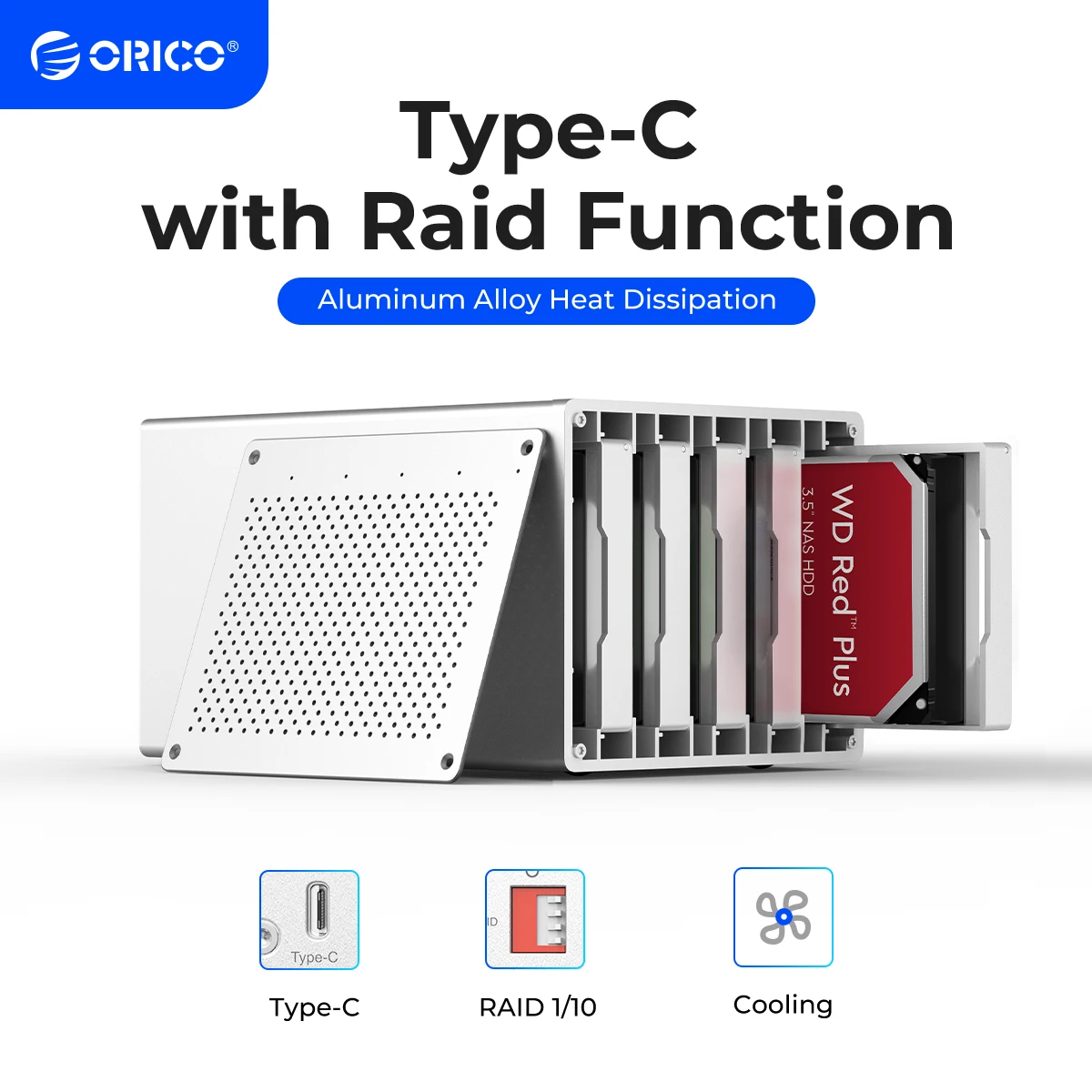 ORICO WS Series 3,5 ''5 Bay Type C с поддержкой RAID HDD ограждение док-станция для HDD 5 Гбит/с USB3.1 жесткий диск чехол
ORICO WS Series 3,5 ''5 Bay Type C с поддержкой RAID HDD ограждение док-станция для HDD 5 Гбит/с USB3.1 жесткий диск чехол