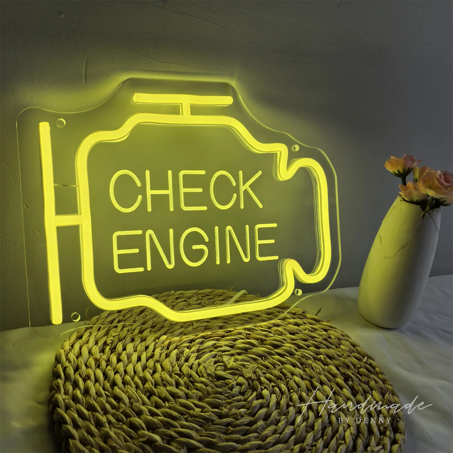 Check Engine Neon Sign, Led Garage Sign Dad Wall Art Gift, Man Cave, Auto Repair Shop, Bedroom, Workshop, Party, Bar Decor.
Check Engine Neon Sign, Led Garage Sign Dad Wall Art Gift, Man Cave, Auto Repair Shop, Bedroom, Workshop, Party, Bar Decor.