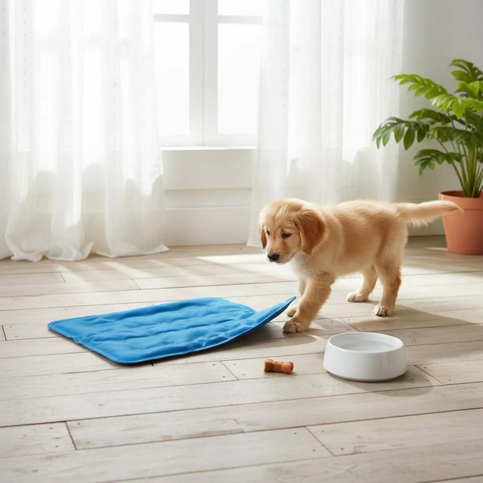 Pet Cooling Mat Gel Cooling Pad for Animals Long-Lasting Pressure-Activated for Dogs
Pet Cooling Mat Gel Cooling Pad for Animals Long-Lasting Pressure-Activated for Dogs