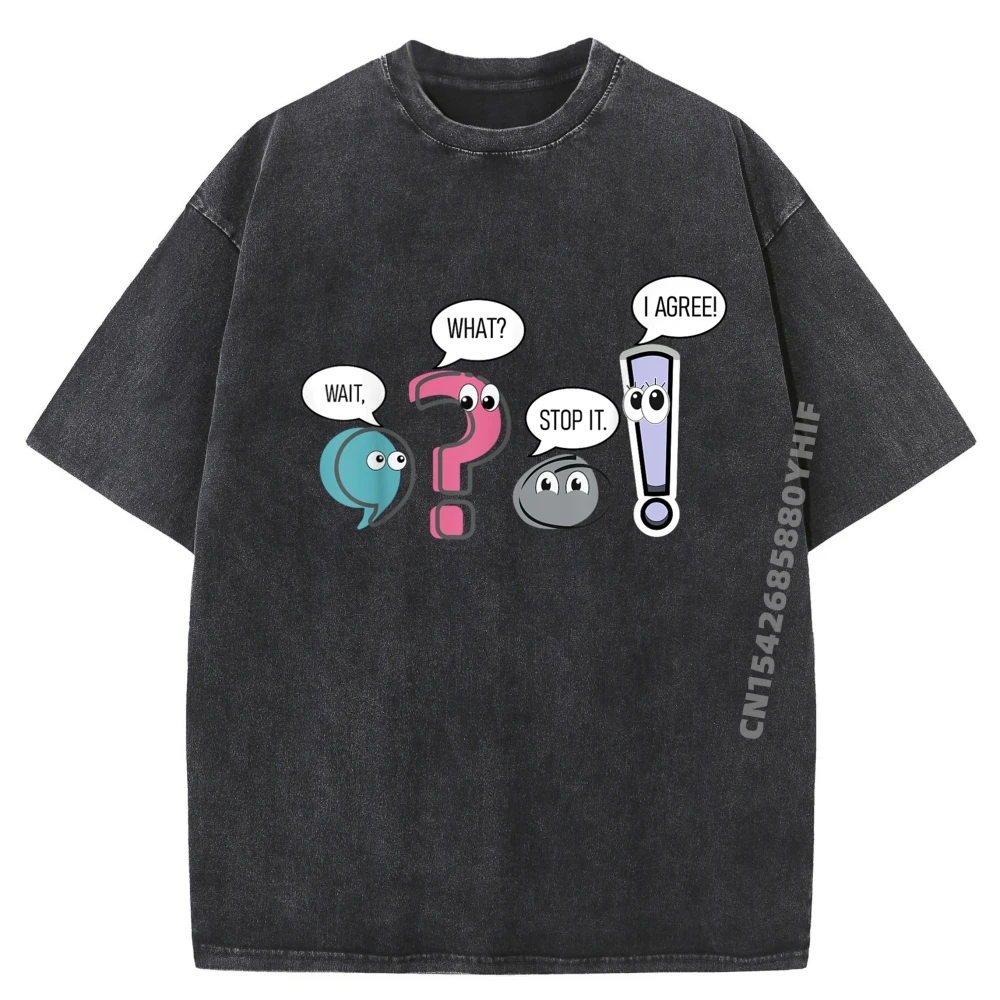 Funny Grammar teacher Wait What Stop It I Agree Funny Brand Clothing Camisas De Hombre Tops T-shirt Big And Tall Washed Shirt
Funny Grammar teacher Wait What Stop It I Agree Funny Brand Clothing Camisas De Hombre Tops T-shirt Big And Tall Washed Shirt