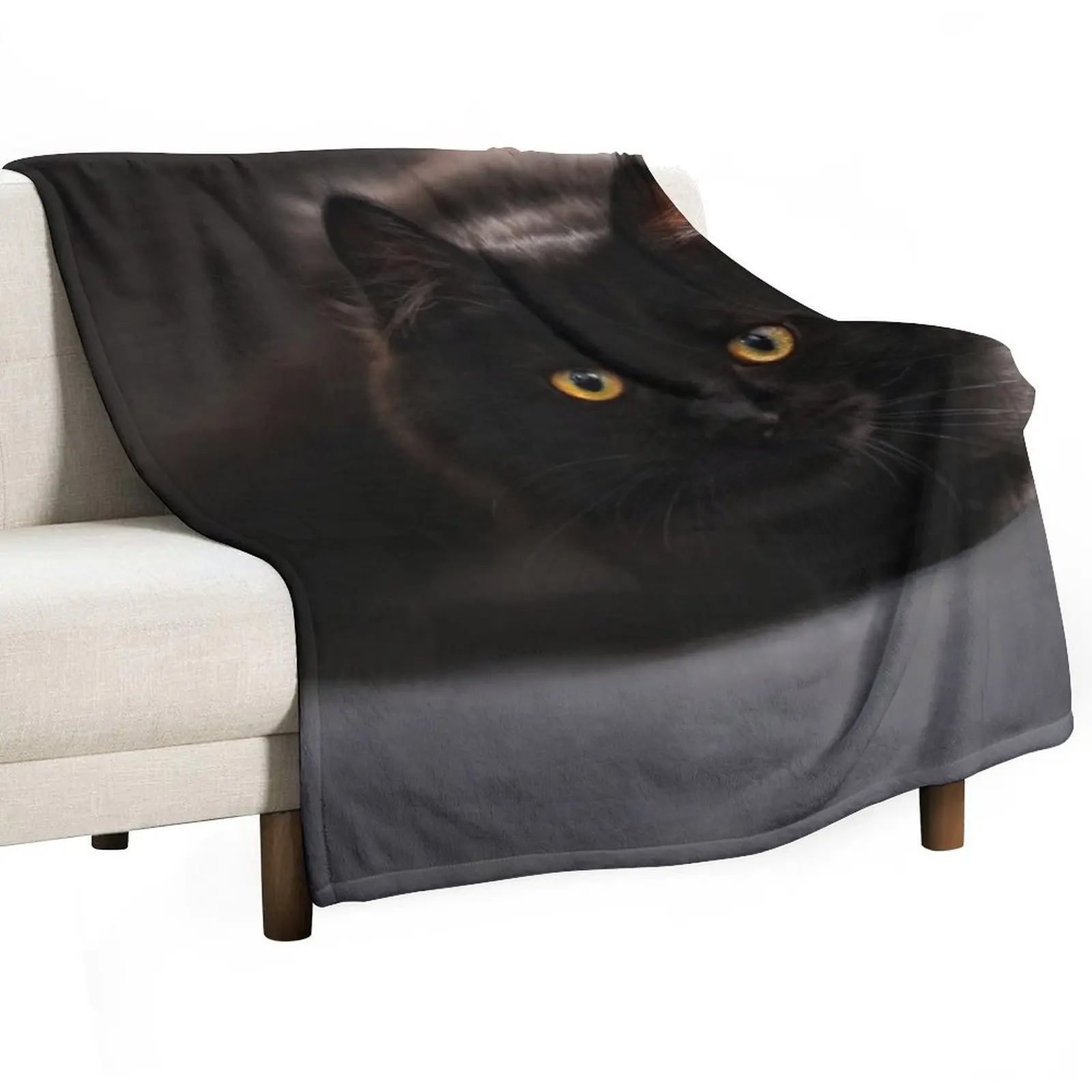 Black Cat Throw Blanket Heavy Bed Fashionable cosplay anime Soft Blankets
Black Cat Throw Blanket Heavy Bed Fashionable cosplay anime Soft Blankets