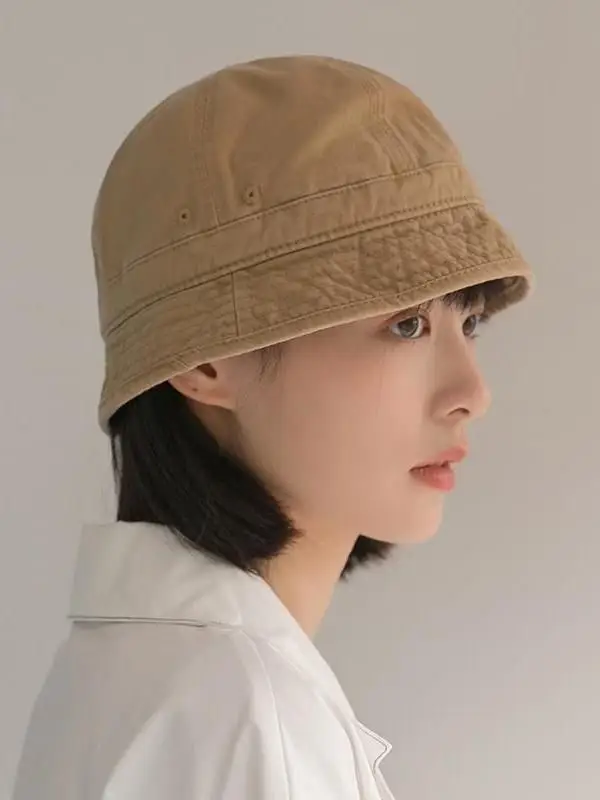 Women's Short Brim Bucket Hat Summer Sun Protection Cap Spring Autumn Fashionable Korean Style Versatile Bucket Hat
Women's Short Brim Bucket Hat Summer Sun Protection Cap Spring Autumn Fashionable Korean Style Versatile Bucket Hat