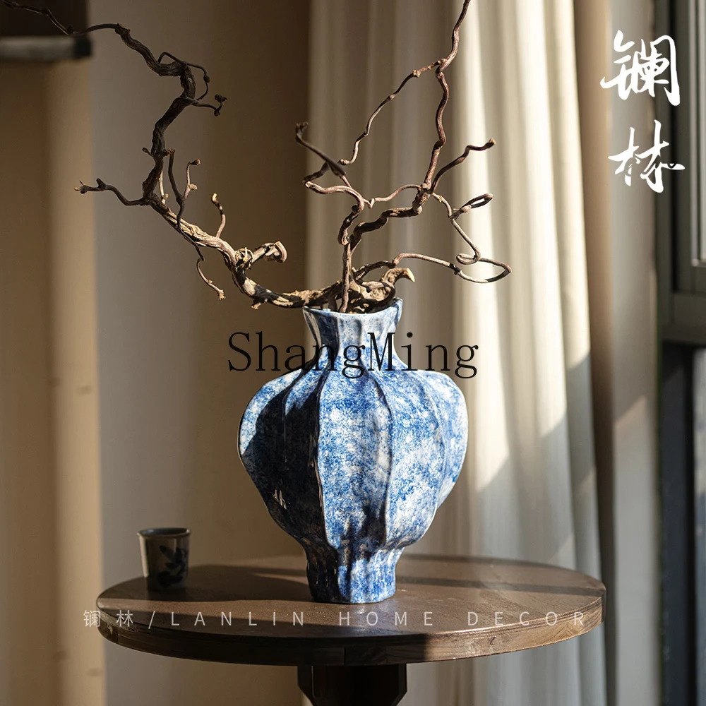 CL hammer pattern ceramic vase new Chinese style living room entrance flower arrangementcoarse pottery jar product month
CL hammer pattern ceramic vase new Chinese style living room entrance flower arrangementcoarse pottery jar product month