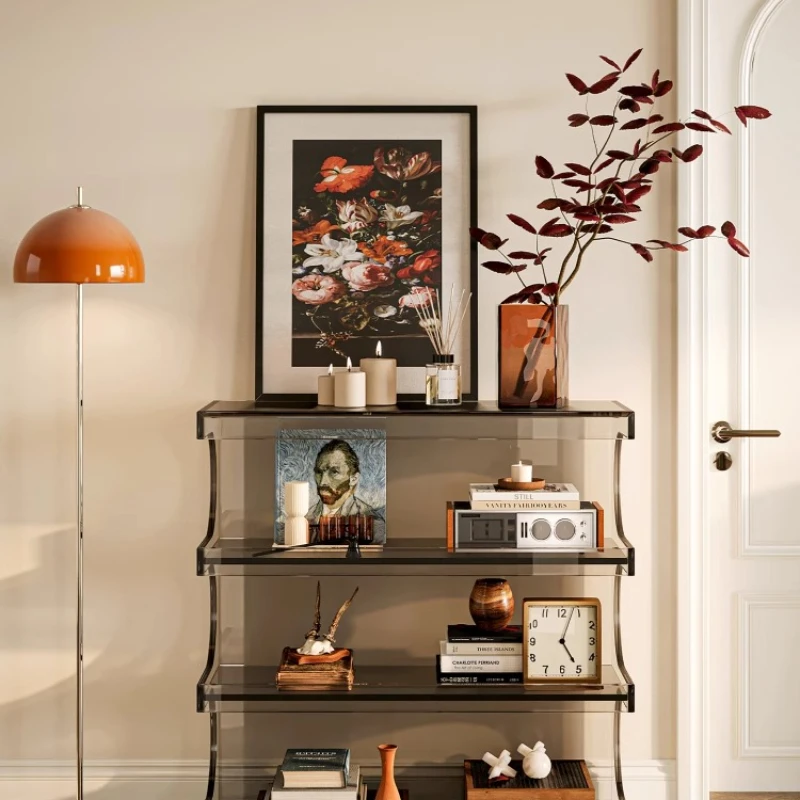 Acrylic modern simple dining side integrated against the wall living room tea cabinet wine storage cabinet
Acrylic modern simple dining side integrated against the wall living room tea cabinet wine storage cabinet